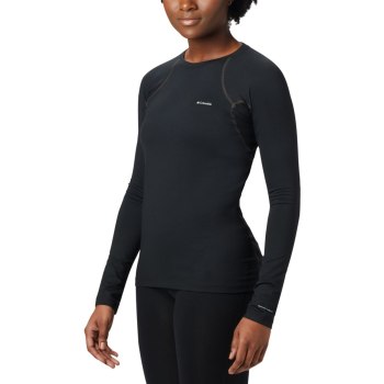 Dámské Mikiny Columbia Heavyweight Stretch Long Sleeve Top Černé IEMDNJ904